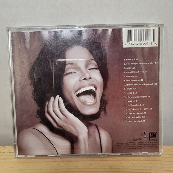 CD Janet Jackson Design Of A Decade 1986/1996 - Picture 4 of 4